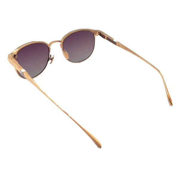 Leisure Society Women's Sunglasses Antibes Color Rose Gold/White New  - Picture 6 of 6